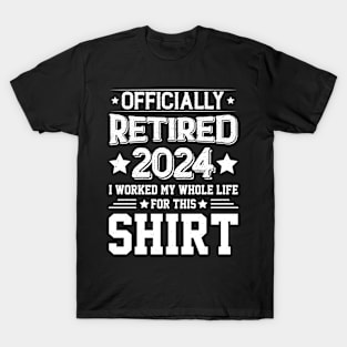 Officially Retired 2024 T-Shirt